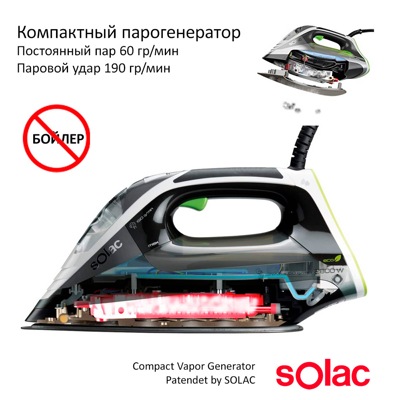 Утюг-парогенератор Solac Intelligent Evolution Sensor