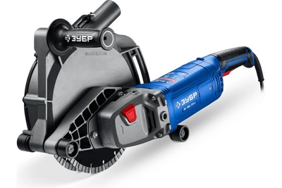 Штроборез ЗУБР d 230 мм, 2700 Вт, 65 мм, (бороздодел), Профессионал (ЗШ-П65-2700 ПСТ)