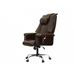 Офисное массажное кресло EGO President EG1005 ШОКОЛАД (Арпатек) - фото