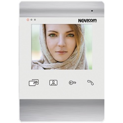 Монитор видеодомофона с записью Novicam MAGIC 4 HD WHITE - фото