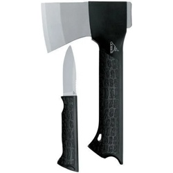 Набор инструментов Gerber Gator Axe Combo I (1014059) черный компл.:топор/нож - фото