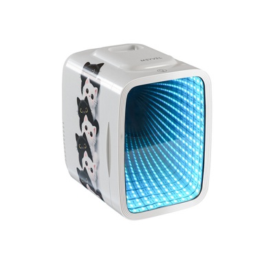 Холодильник для напитков Meyvel MD-04C3W-RGB с принтом