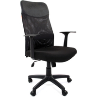 Кресло CHAIRMAN 610LT (черный) - фото