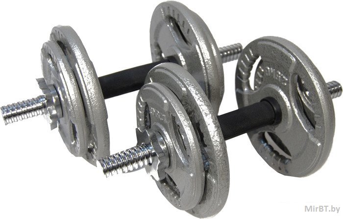 Гантели Atlas Sport Хаммертон 2x19 кг Гантели Atlas Sport Хаммертон 2x19 кг