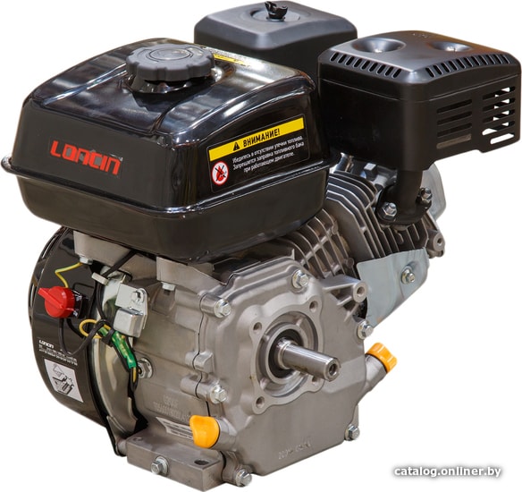 Двигатель бензиновый LONCIN G200F (Макс. мощность: 6.5 л.с; Цилиндр. вал д.20 мм.)