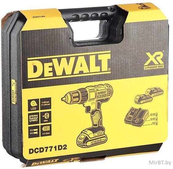 Электроинструмент DeWALT DCD771D2