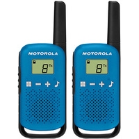 MOTOROLA T42 TALKABOUT Маломощные радиостанции 2 шт. синий - фото