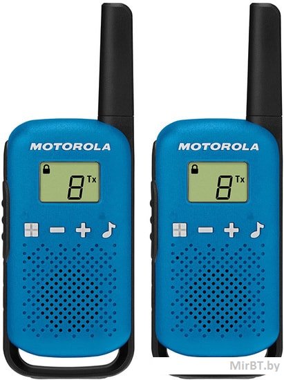 MOTOROLA T42 TALKABOUT TRIPLE Маломощные радиостанции 3 шт.