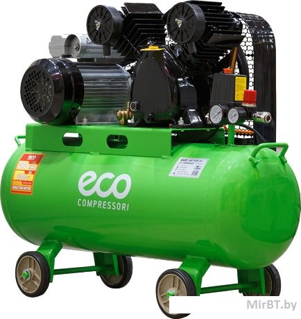 Компрессор ECO AE-705-B1 (380 л/мин, 8 атм, поршневой, масляный, ресив. 70 л, 220 В, 2.20 кВт)