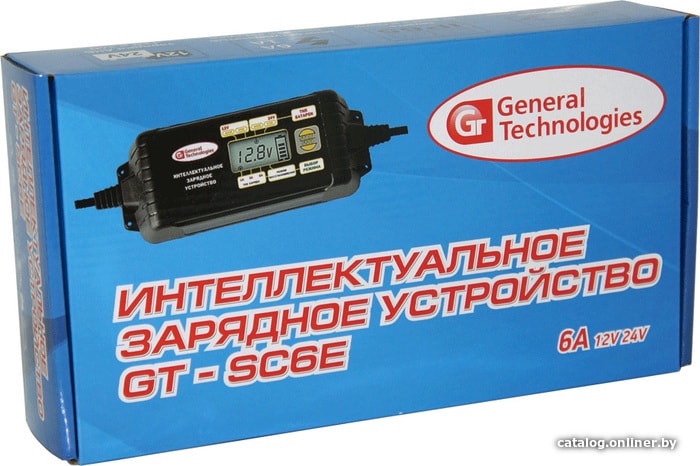 Зарядное устройство для аккумулятора General Technologies GT-SC6E/20 / 046055