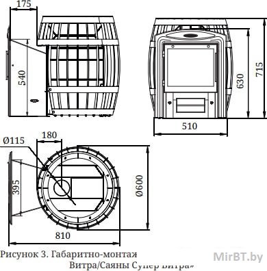 ПБ Саяны Супер Inox Витра