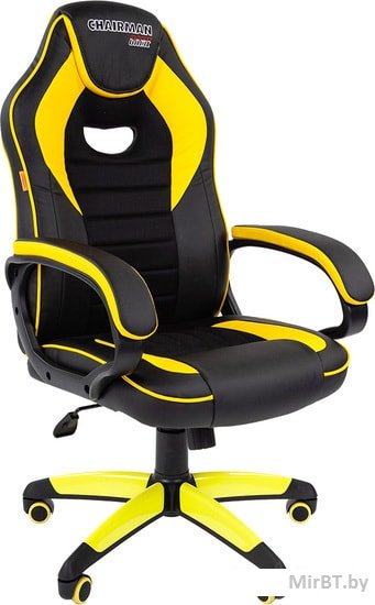 Компьютерное кресло Chairman Game 16 Black-Red