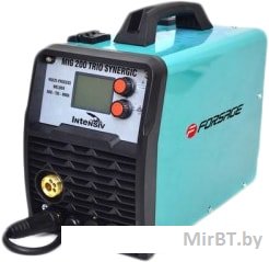 Forsage F-MIG200 SYNERGY Сварочный аппарат MIG, MMA, TIG (220V, 5.8кВт,10-230А, электрод 1,6-4мм, проволока 0.8-1мм, к-т мощности 0.98, раб. цикл 60%, цифр. табло)