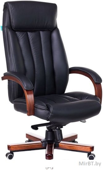 Кресло Бюрократ T-9922WALNUT/BLACK (черный) Кресло Бюрократ T-9922WALNUT/BLACK (черный)