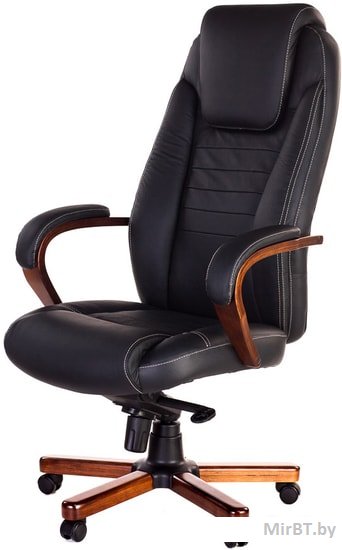 Кресло Бюрократ T-9923MAHOGANY/BLACK (черный) Кресло Бюрократ T-9923MAHOGANY/BLACK (черный)