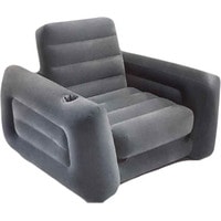 66551 Надувное кресло-кровать Intex Pull-Out Chair (117х224х66) - фото