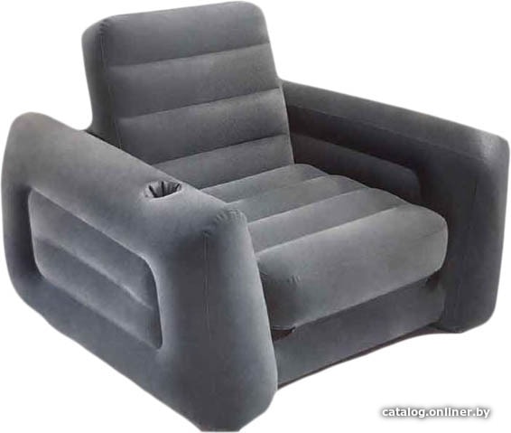 66551 Надувное кресло-кровать Intex Pull-Out Chair (117х224х66)