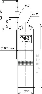 Насос Водолей БЦПЭ 0,5-80 У Насос Водолей БЦПЭ 0,5-80 У