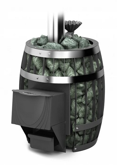 Печь банная Саяны 2 Carbon ДА ЗК ТМФ