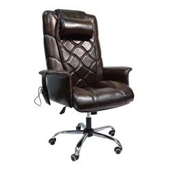 Офисное массажное кресло EGO PRIME EG1003 КОФЕ (Арпатек) - фото