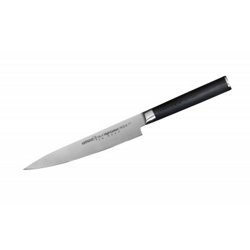 Нож кухонный Samura Mo-V SM-0023/G-10 - длина лезвия 150мм - фото