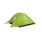 Палатка 3-местная Naturehike сверхлегкая + коврик Сloud up NH18T030-T, 20D , светло-зеленый - фото