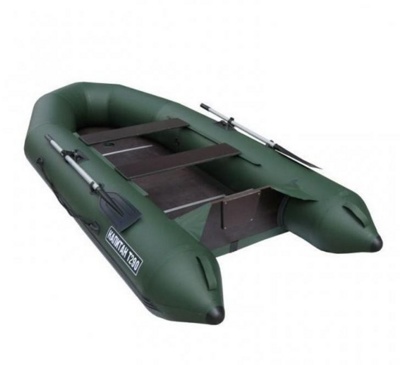 Лодка ПВХ Тонар Капитан Т290 киль+пол серый