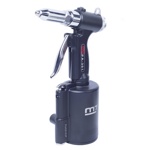 Пневмогидравлический заклепочник для заклепок диаметром 2,4 до 4,8 мм, пневмоудержание заклепки MIGHTY SEVEN PA-301V - фото