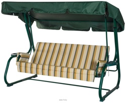 Качели садовые Удачная мебель Ибица (зеленый 317) - фото