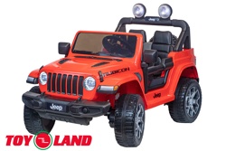 Детский автомобиль Toyland Jeep Rubicon DK-JWR555 Красный - фото