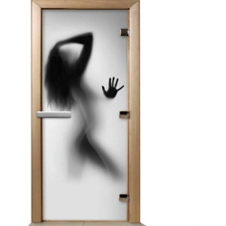 Дверь DoorWood ЭЛИТ Люкс с рисунком и вентиляцией 190х74 - фото