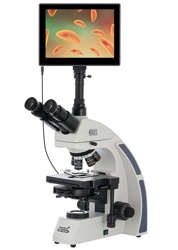 Микроскоп цифровой Levenhuk MED D45T LCD, тринокулярный - фото