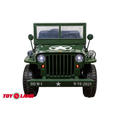 Джип Toyland Jeep Willys 4137 Army green Джип Toyland Jeep Willys 4137 Army green