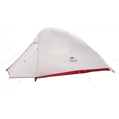Палатка Naturehike Сloud up 2 20D NH17T001-T двухместная с ковриком, серая Палатка Naturehike Сloud up 2 20D NH17T001-T двухместная с ковриком, серая