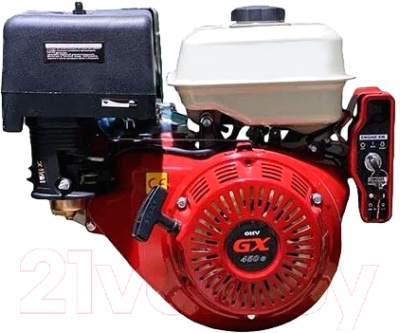 Двигатель бензиновый STF GX450е (18 л.с, под шпонку, с электростартером)
