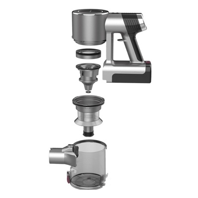 Беспроводной пылесос с влажной уборкой Clever&Clean HV- 450 (5in 1)