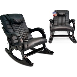 Массажное кресло - качалка EGO WAVE EG- 2001 LUX цвет антрацит - фото