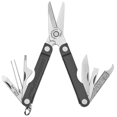 Мультитул LEATHERMAN Micra Slate 10 инстр., 4,1/6,5 см, без чехла Мультитул LEATHERMAN Micra Slate 10 инстр., 4,1/6,5 см, без чехла