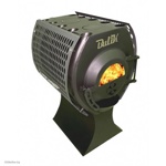 Отопительная печь со стеклом BULYK 200 PLUS с экранами Березка - фото