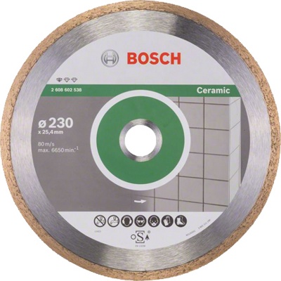 Алмазный круг 230х25,4мм керамика Professional (2608602538) (BOSCH)