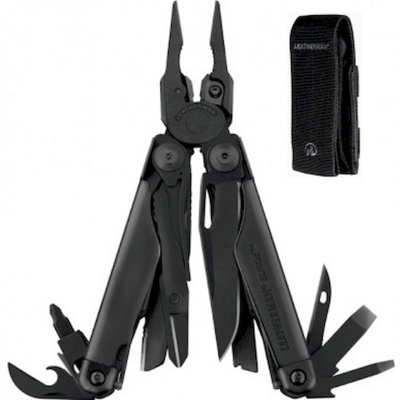 Мультитул LEATHERMAN Surge Black 21 инстр., 7,9/11,5 см, чехол Molle Мультитул LEATHERMAN Surge Black 21 инстр., 7,9/11,5 см, чехол Molle