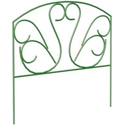 Забор садово-парковый Лебеди - фото