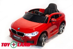 Детский автомобиль Toyland BMW 6 GT Красный - фото