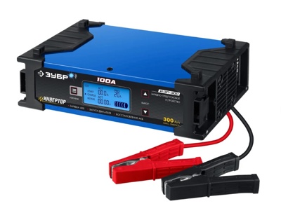 Инверторное зарядно-предпусковое устройство ЗУБР И-ЗП-300 59323