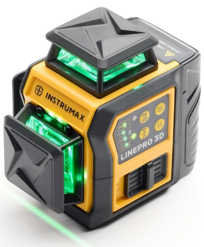 Профессиональный лазерный уровень INSTRUMAX LINEPRO 3D Expert SET IM0180