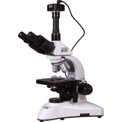 Микроскоп цифровой Levenhuk MED D25T, тринокулярный - фото