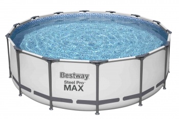 Каркасный бассейн Bestway Steel Pro Max 5612X (427x122, с фильтром-насосом и лестницей)