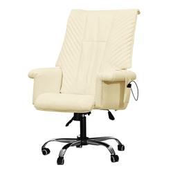 Офисное массажное кресло EGO President EG1005 КРЕМ (Арпатек) - фото