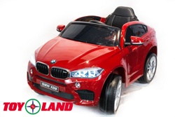 Детский автомобиль Toyland BMW X6M mini Красный - фото