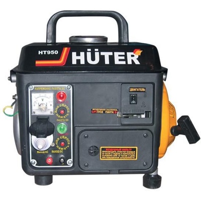 Бензиновый генератор Huter HT950A 0.65кВт